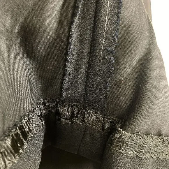 Jeunesse NY S VTG 10 Black Dress Set 1950s Day Suit Bow Volup Satin Shawl Collar - Picture 6 of 13